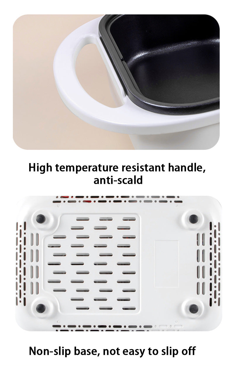 Multi-Functional Electric Caldron & Frying Oven | Dual-Use Kitchen Appliance