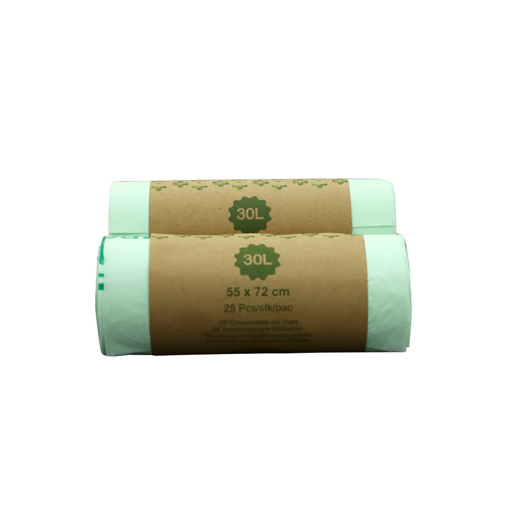 Fully degradable garbage bag