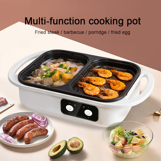 Multi-Functional Electric Caldron & Frying Oven | Dual-Use Kitchen Appliance