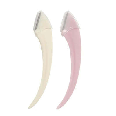 Eyebrow Trimming Knife with Comb | Curved Mini Grooming Tool