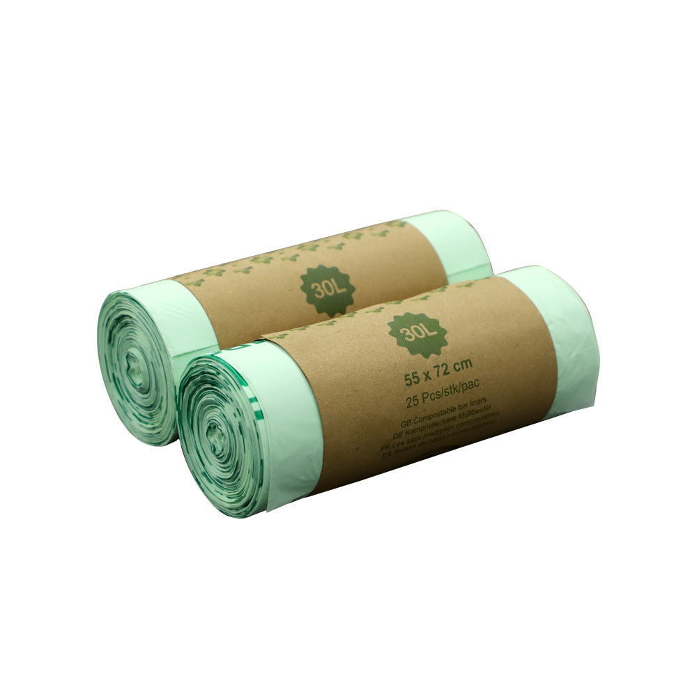 Fully degradable garbage bag