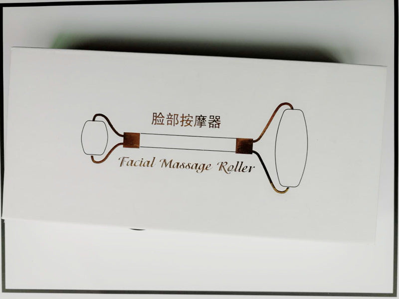 Natural Crystal Jade Roller | Double-Head Facial & Eye Massager