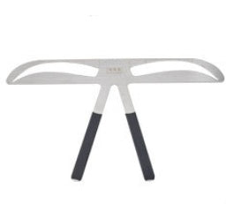 Stainless Steel Eyebrow Ruler – Professional Brow Shaping & Measuring Tool