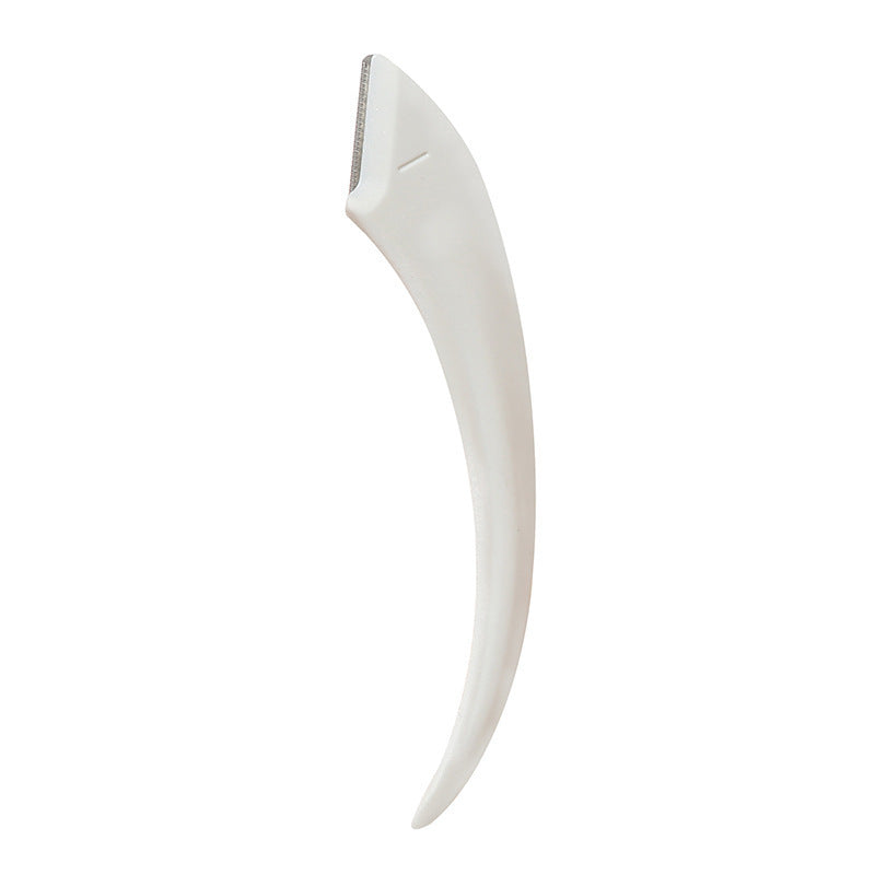 Eyebrow Trimming Knife with Comb | Curved Mini Grooming Tool