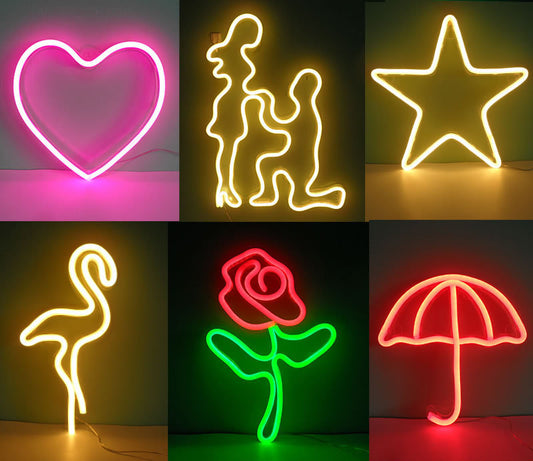 LED Neon Lights | Hanging Wall Decorative Neon Signs for Home, Bar & Shop