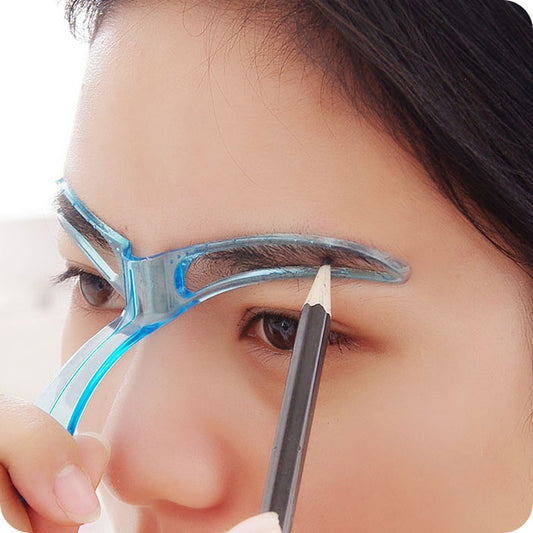 Eyeliner & Eyebrow Stencil Card | Special Makeup Guide Tool