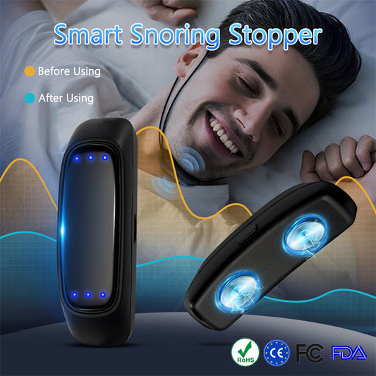 Smart Anti-Snoring Device | EMS Pulse Snore Stop Sleep Aid