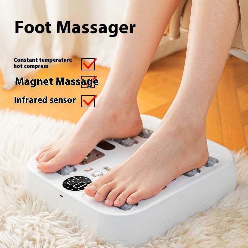 Wireless Automatic Kneading Foot Massager Gun | Rechargeable Foot Massage Device