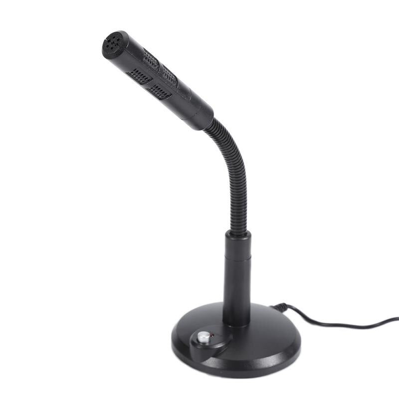USB Computer Microphone | Plug & Play Voice Recording Mic for PC & Laptop