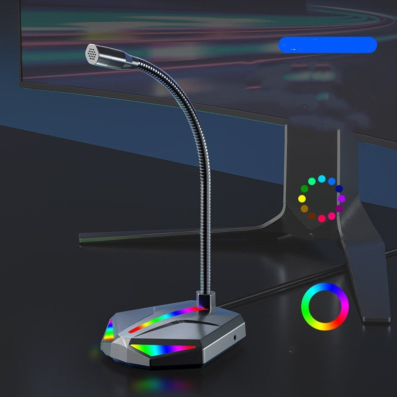 USB Computer Microphone | Game Voice & Laptop Recording Mic