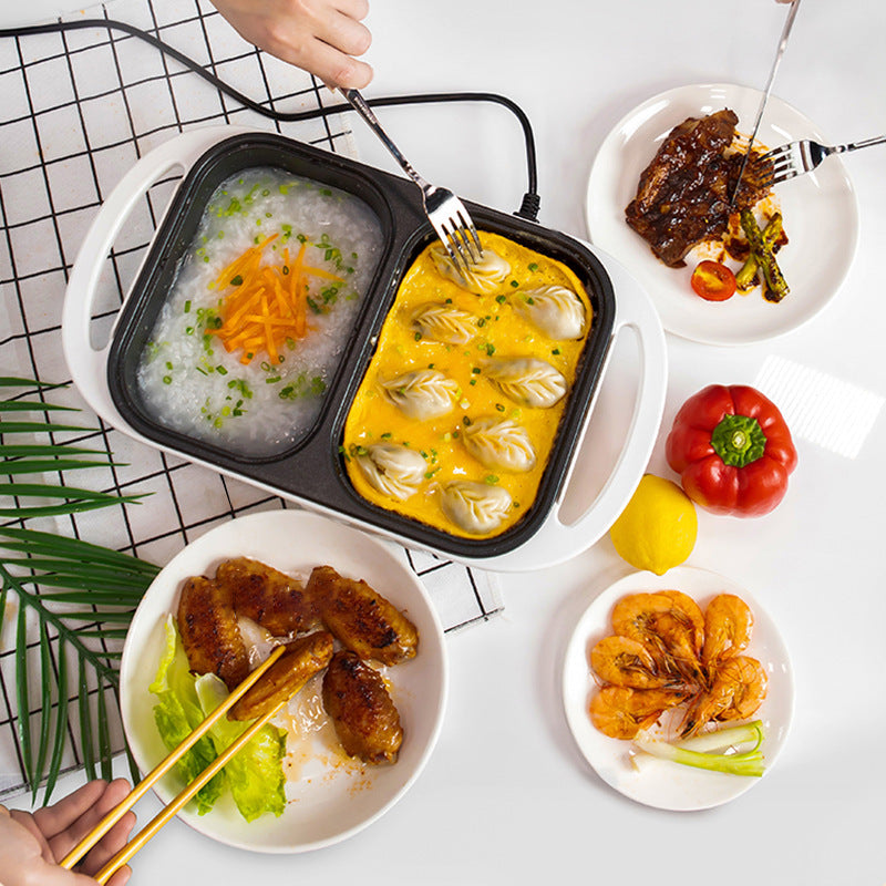Multi-Functional Electric Caldron & Frying Oven | Dual-Use Kitchen Appliance