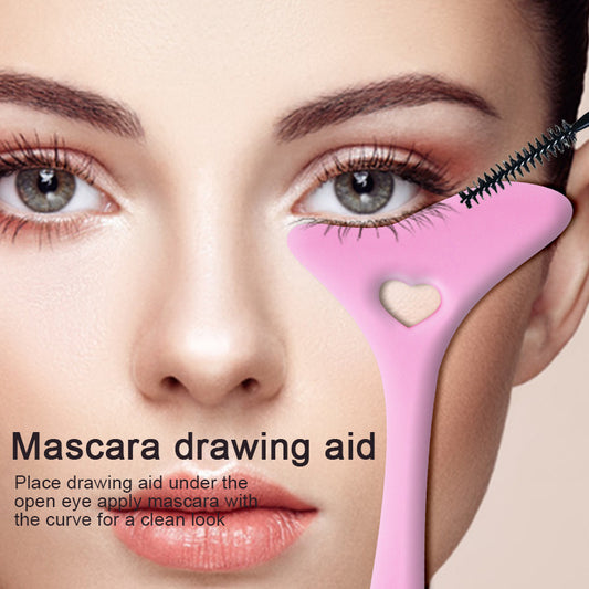 Silicone Eyeliner & Lip Stencil | Reusable Wing Tip Makeup Aid for Beginners
