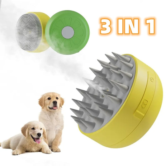 Electric Pet Grooming Spray Comb | Hair, Lice & Massage Tool for Cats & Dogs