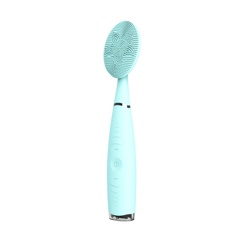 Waterproof Silicone Facial Cleansing Brush | Portable Electric Pore Cleaner