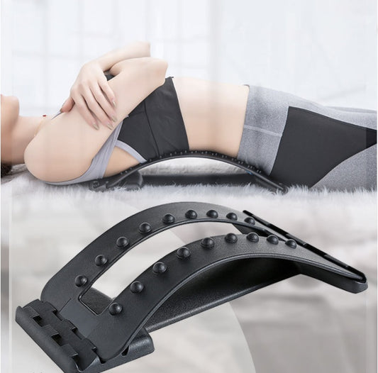 Back Traction Lumbar Spine Support | Sleep Corrector & Scoliosis Massager