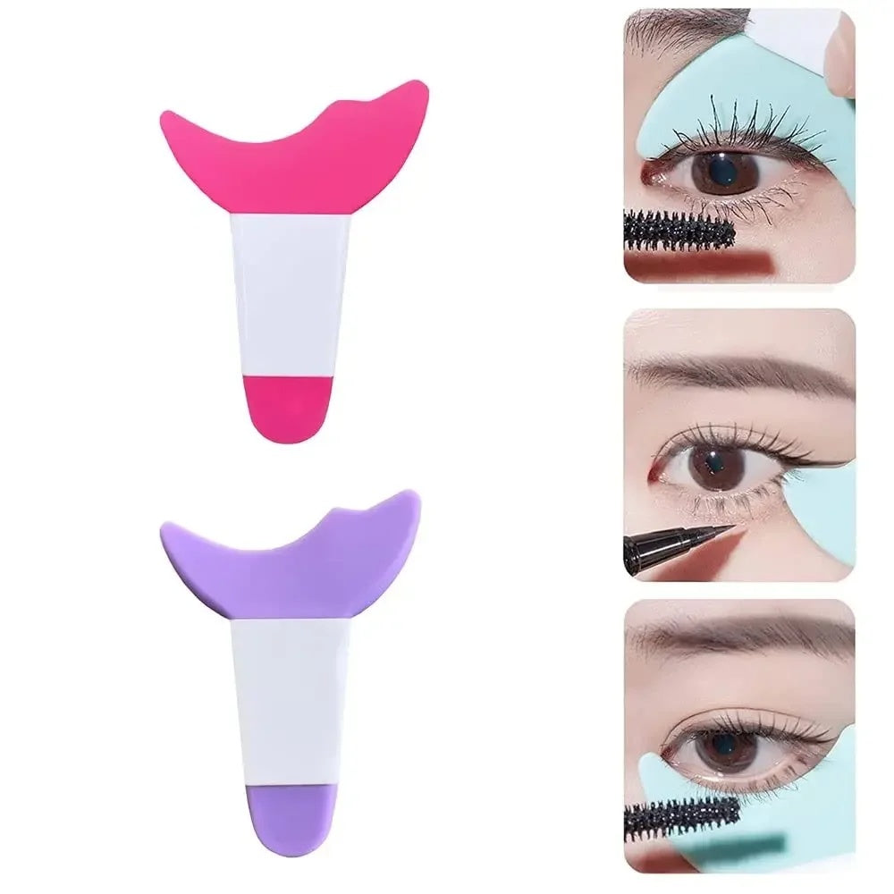 Silicone Mascara Eyelash Shield – Reusable Makeup Guide & Stencil Tool