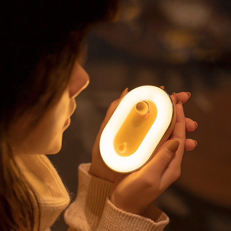 Rechargeable LED USB Hand Warmer & Power Bank | Cute Pocket Gadget