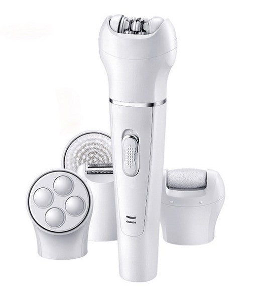 5-in-1 Electric Face & Body Massager | Multi-Functional Skin Care Brush