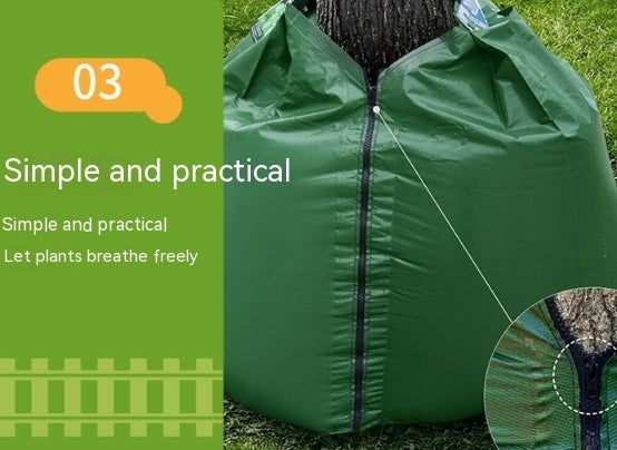 Reusable Slow-Release PVC Irrigation Bags | Heavy-Duty Tree Watering Bags