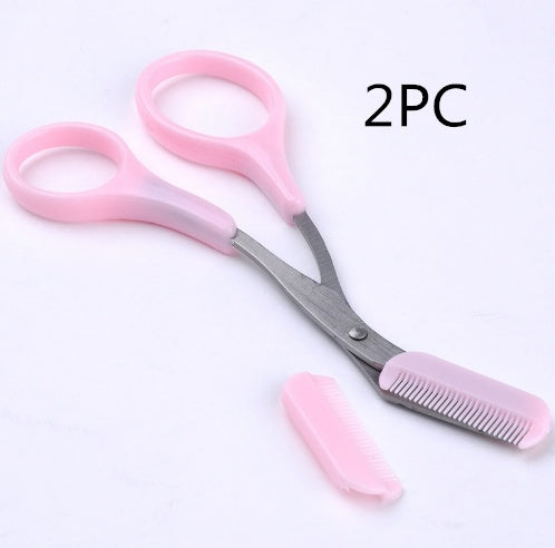 Eyebrow Scissors with Comb – Precision Beauty Tool for Trimming & Shaping