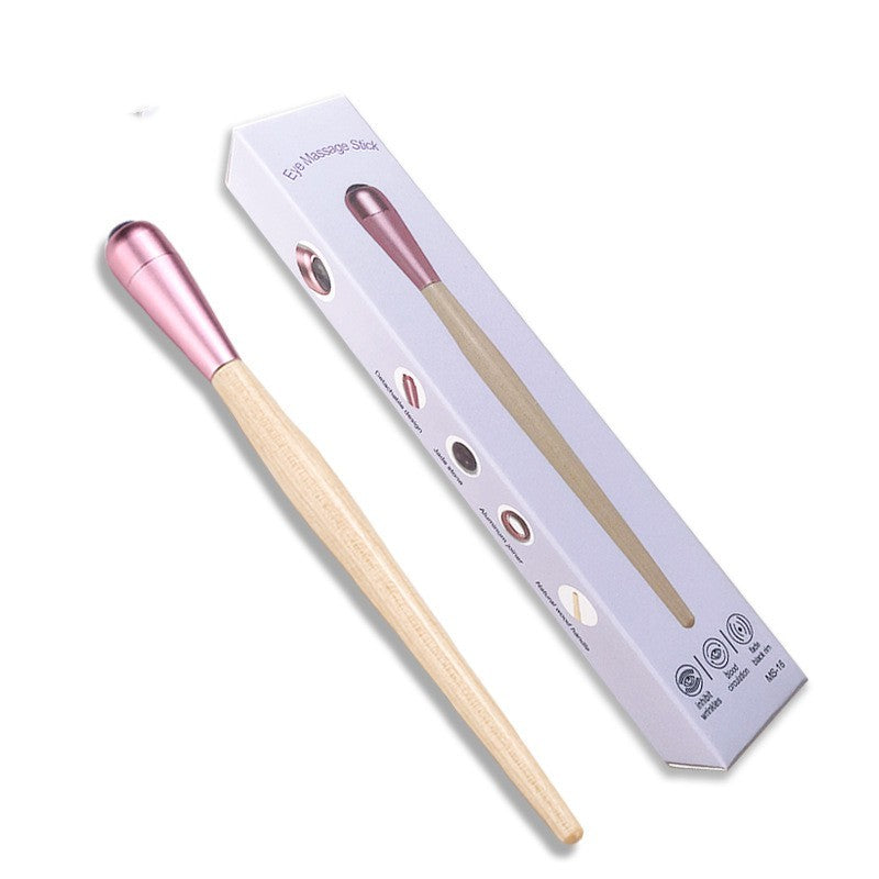 Jade Facial & Eye Massager Roller | Natural Stone Beauty Tool