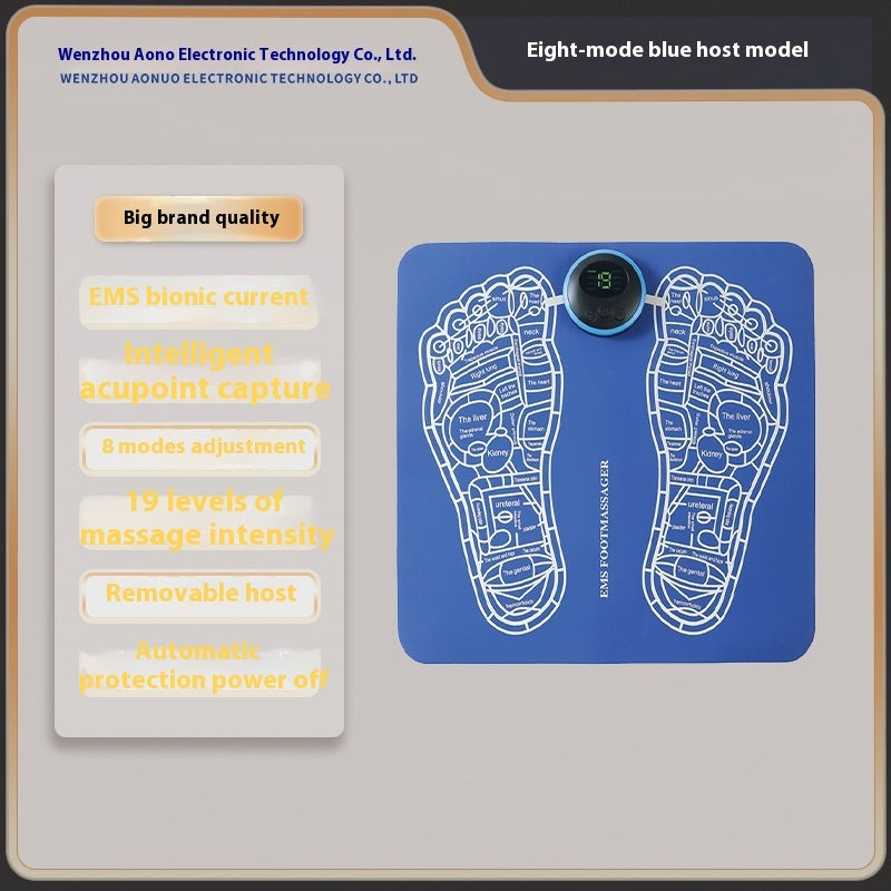USB Rechargeable Reflexology Foot Massager Mat | Sole Massage for Home