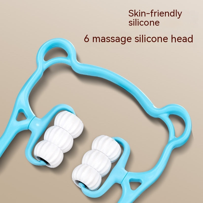 Manual Neck & Shoulder Massager Clamp | Multifunctional Muscle Relief Tool