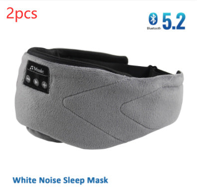White Noise Bluetooth Sleep Eye Mask | Wireless Relaxing Sleep Mask with Music