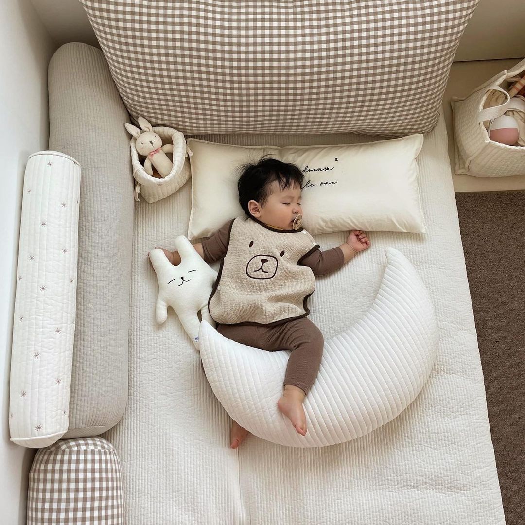 Baby U-Shaped Nursing Pillow | Newborn Cushion & Sleeping Support