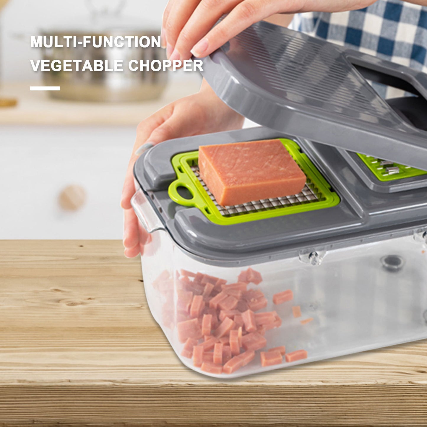 Multi-Function Vegetable Cutter | Kitchen Slicer & Chopper Tool
