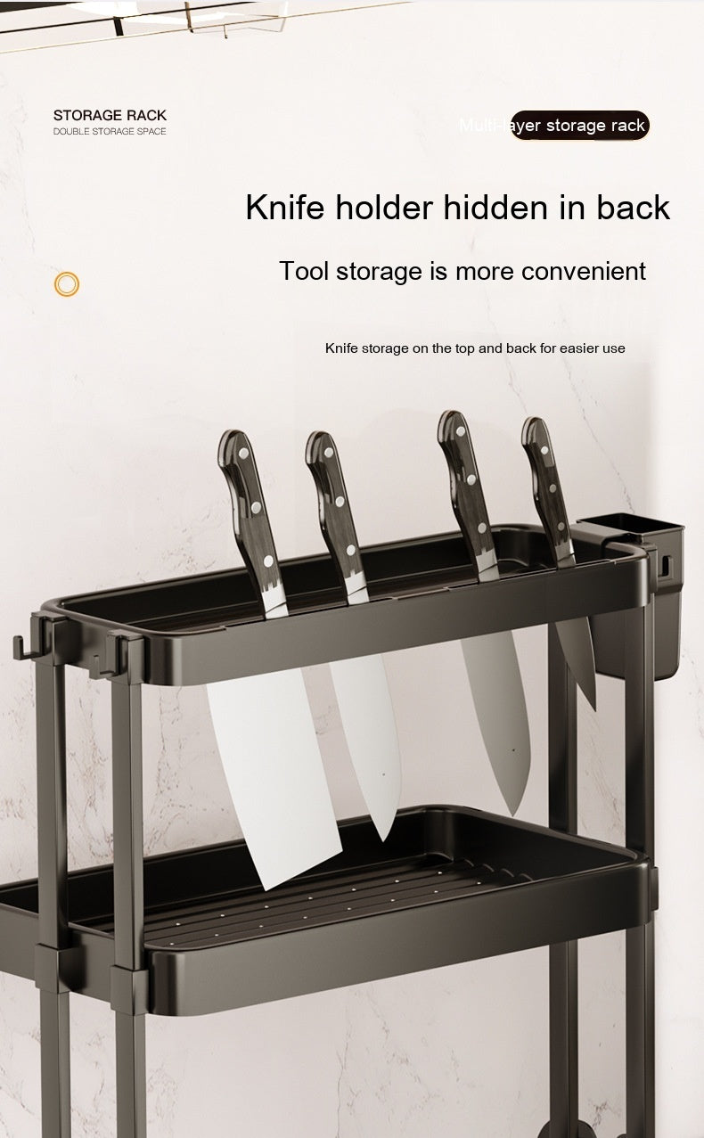 Multi-Layer Kitchen Rack | Spice & Seasoning Storage Organizer