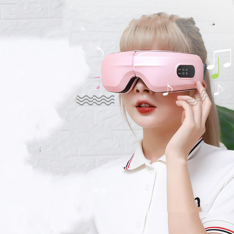 Bluetooth Eye Massager | Air Pressure & Vibration for Migraine Relief & Better Sleep