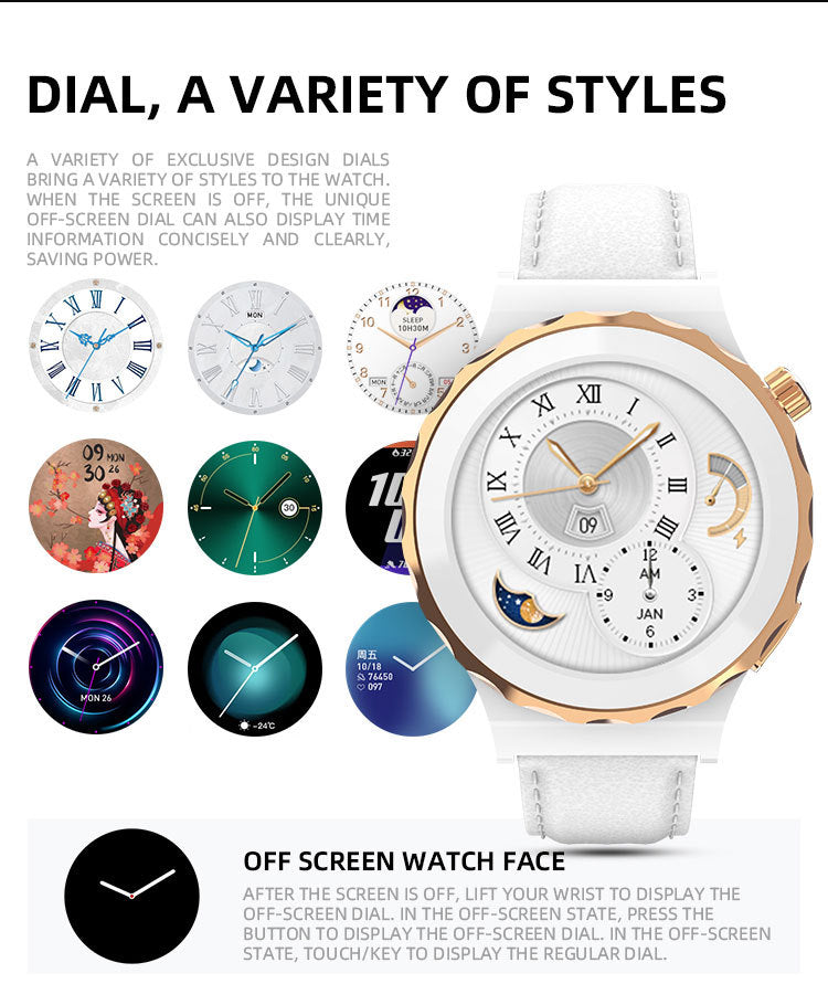 Bluetooth Smart Watch | Heart Rate, AI Voice, Fitness & Sports Tracker