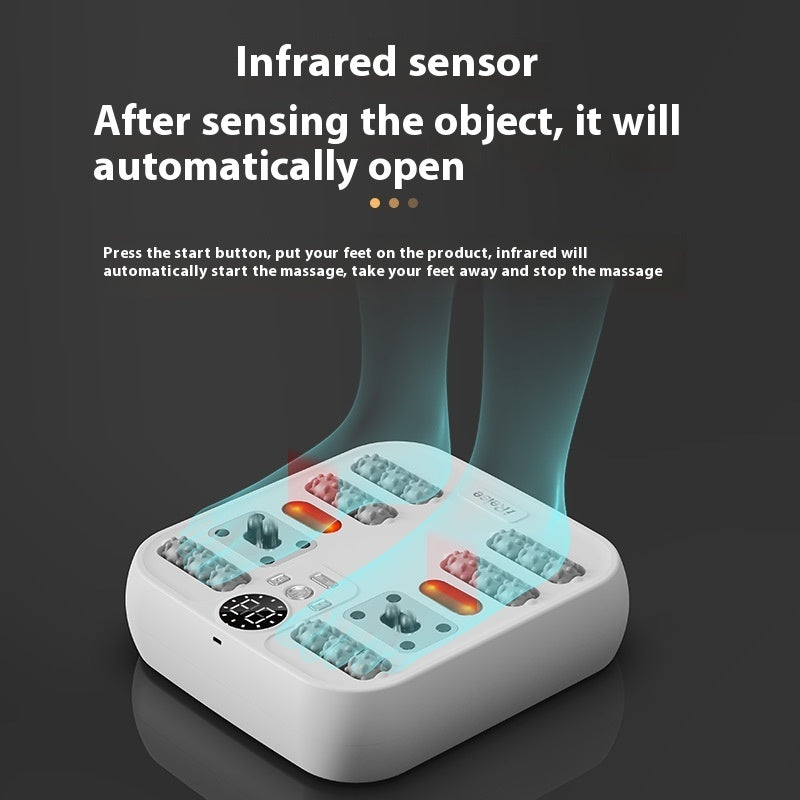 Wireless Automatic Kneading Foot Massager Gun | Rechargeable Foot Massage Device