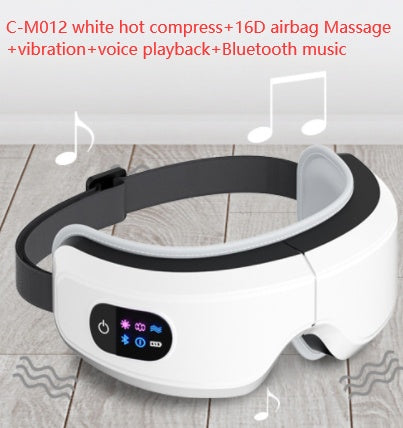 Bluetooth Eye Massager | Air Pressure & Vibration for Migraine Relief & Better Sleep
