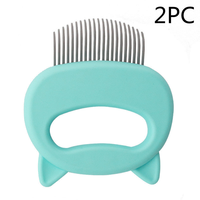 Pet Hair Removal Massaging Comb | Grooming Tool for Dogs & Cats
